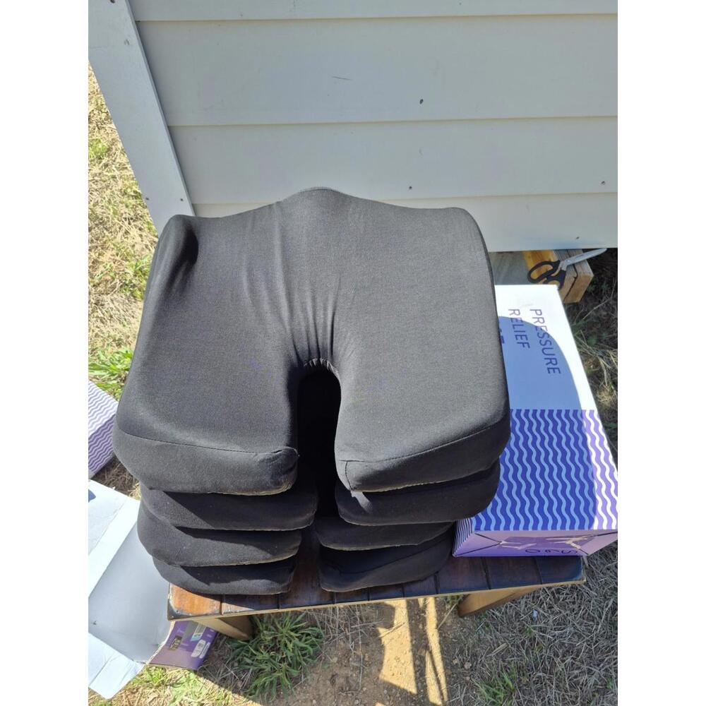 C Cushion Lab Patented Pressure Relief Seat Cushion Black Open Box